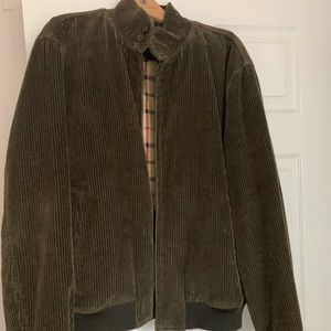 Men’s green corduroy jacket